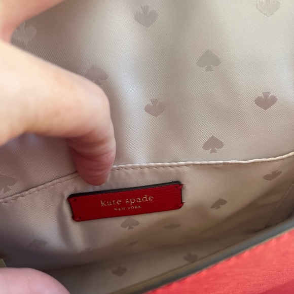 Kate Spade New York Red Madison Flap Convertible Crossbody Bag - Picture 6 of 11